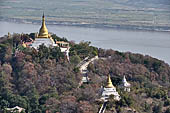 Myanmar - The Irrawaddy river nearby the Sagaing Hill.